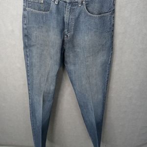 Mustang men's blue straight denim jeans sz 34"× 32